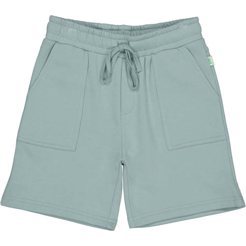 QPI regular sweatshort mintgroen Korte broek Jongens Katoen Effen - maat 80 afbeelding