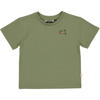 QPI Mini T-shirt met backprint groen