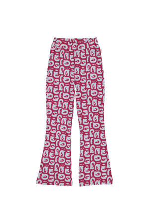 regular casual broek roze