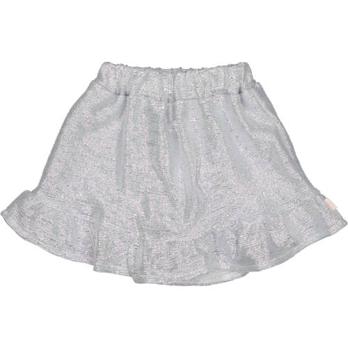 QPI midi rok zilver Meisjes Polyester Effen - maat 86 afbeelding