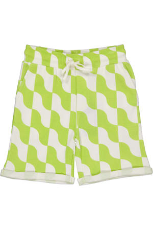 regular waist sweatshort groen