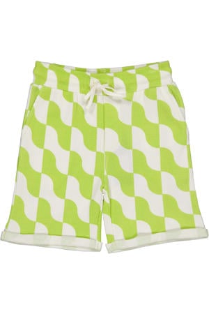 regular waist sweatshort groen