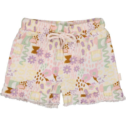 QPI Mini regular waist casual short lila Korte broek Paars Meisjes Katoen - maat 92 afbeelding