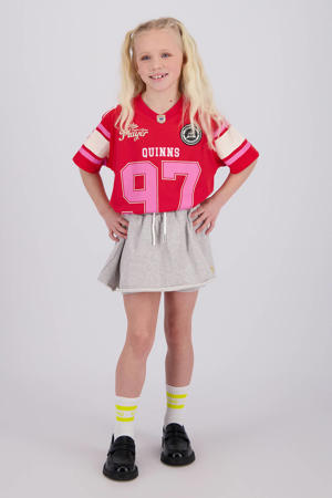 skort grijs melange