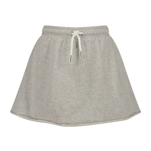 Quinns by Vingino mini rok grijs Meisjes Katoen Effen - maat 116 afbeelding