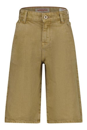 denim relaxed regular waist short zand