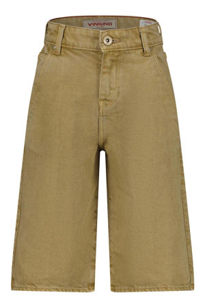 denim relaxed regular waist short zand