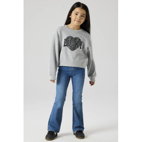 NAME IT KIDS bootcut jeans medium blue denim Blauw