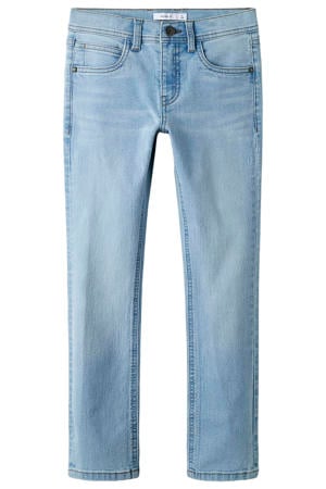 slim fit jeans light blue denim