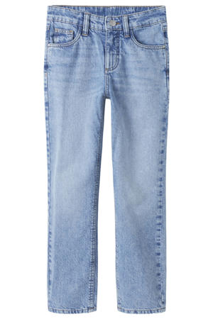 NKMPRYAN straight leg jeans medium blue denim