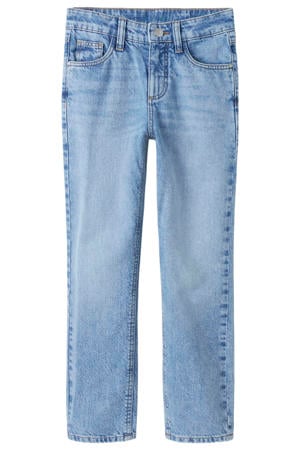 NKMPRYAN straight leg jeans medium blue denim