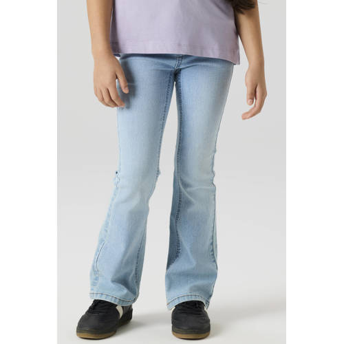 NAME IT KIDS bootcut jeans light blue denim Blauw