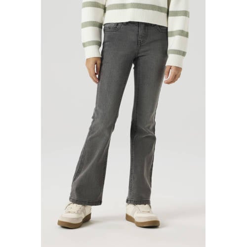 NAME IT KIDS bootcut jeans grey denim Grijs