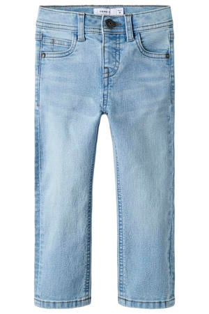 slim fit jeans light blue denim