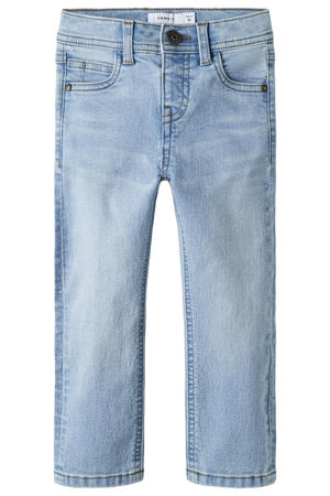 slim fit jeans light blue denim