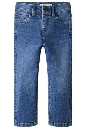 slim fit jeans medium blue denim