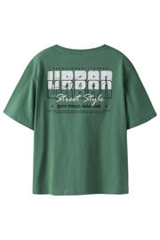 thumbnail: NAME IT KIDS T-shirt met backprint groen