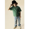 NAME IT KIDS T-shirt met backprint groen