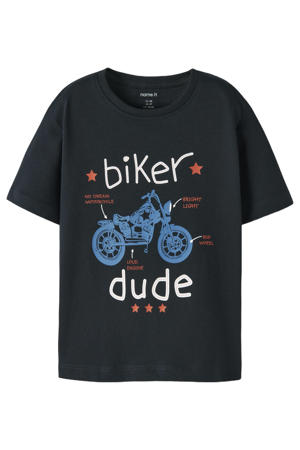 T-shirt donkerblauw