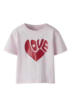 T-shirt lichtroze