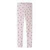 NAME IT MINI slim legging met hartjes roze