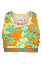 thumbnail: Vingino bh top + 2 shorts oranje/geel