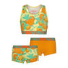 Vingino bh top + 2 shorts oranje/geel