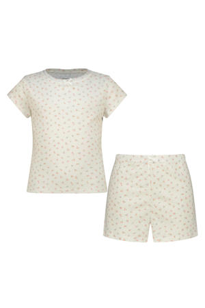 shortama wit/roze