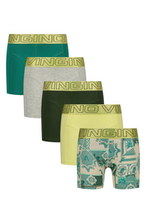 boxershort - groen/multicolor (set van 5)