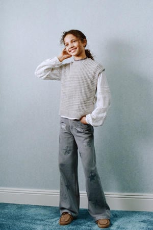 straight leg jeans light blue denim