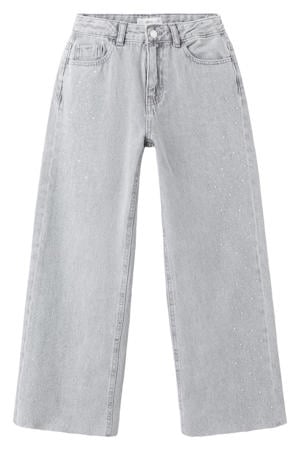 high waist wide leg jeans wide leg jeans grey denim
