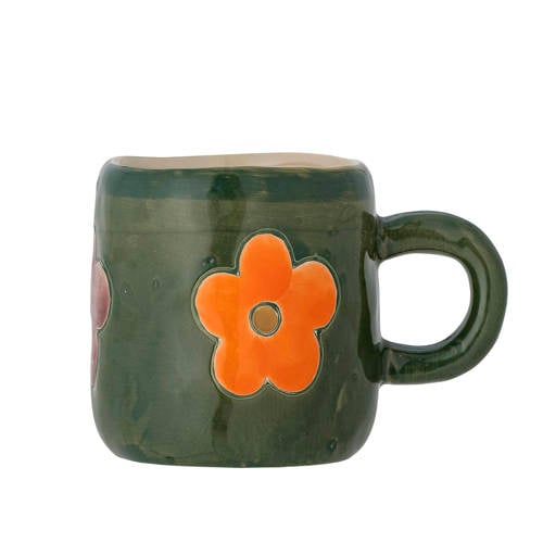Bloomingville Mini mok Addy (130 ml) Groen | Mok van Bloomingville Mini afbeelding