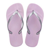 thumbnail: Roze en zilverkleurige meisjes Ipanema Anatomic Color teenslippers van rubber
