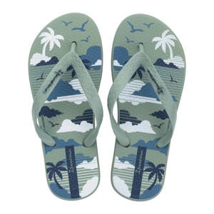 teenslippers groen