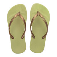 thumbnail: Limegroene meisjes Ipanema Anatomic Color teenslippers van rubber