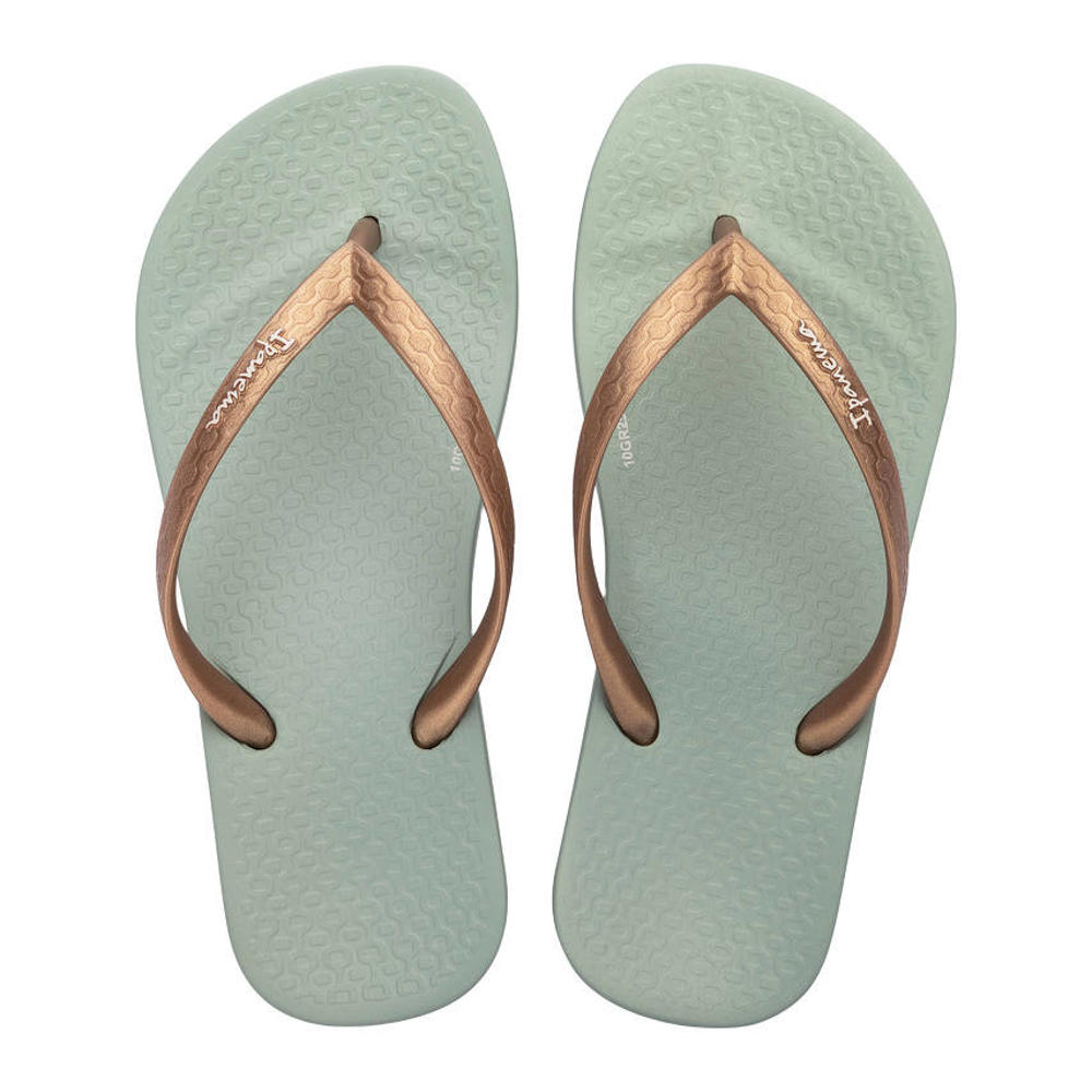 Mintgroene meisjes Ipanema Anatomic Color teenslippers van rubber