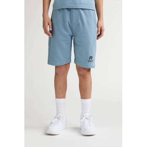 Petrol Industries regular sweatshort lichtblauw Korte broek Printopdruk - maat 116 afbeelding