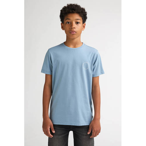Petrol Industries T-shirt blauw Jongens Katoen Ronde hals Printopdruk - maat 116 afbeelding
