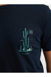 thumbnail: Petrol Industries T-shirt met backprint donkerblauw
