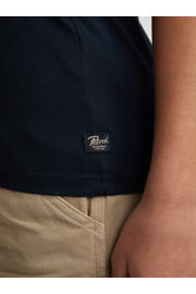 thumbnail: Petrol Industries T-shirt met backprint donkerblauw