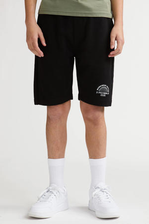 regular sweatshort zwart
