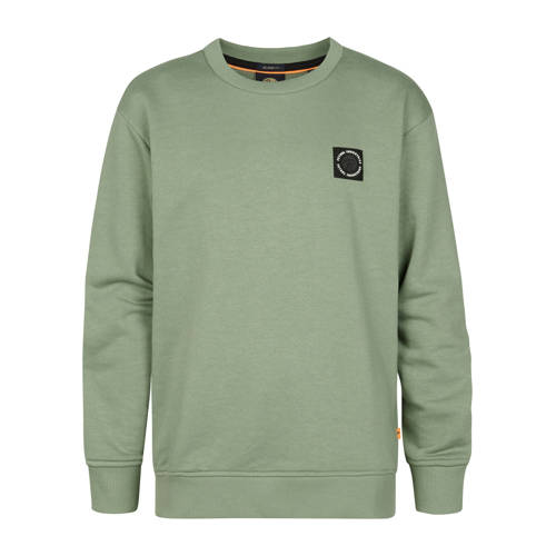 Petrol Industries sweater groen Effen - maat 128 | Sweater van Petrol Industries afbeelding