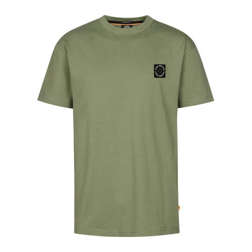 Petrol Industries T-shirt groen Jongens Katoen Ronde hals Effen - maat 176 afbeelding