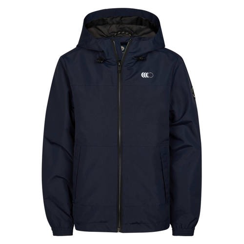 Petrol Industries jack donkerblauw Jas Jongens Polyester Capuchon Effen - maat 140 afbeelding