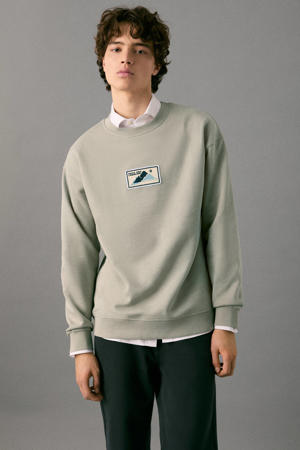 sweater grijsgroen