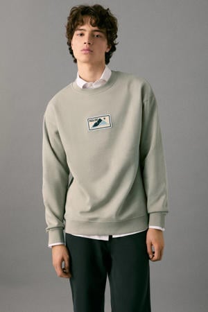 sweater grijsgroen