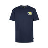 Petrol Industries T-shirt met backprint donkerblauw