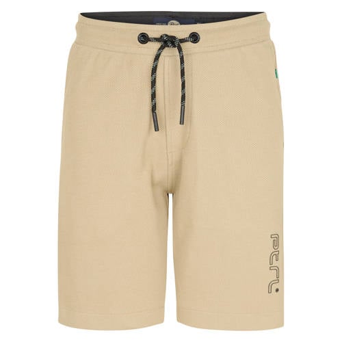 Petrol Industries casual short zand Korte broek Beige Jongens Katoen Effen - maat 128 afbeelding
