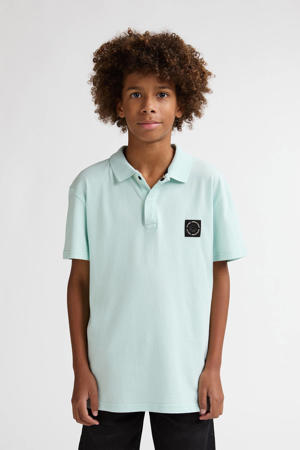 pique polo mintgroen