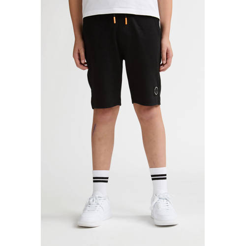 Petrol Industries relaxed sweatshort zwart Korte broek Effen - maat 176 afbeelding